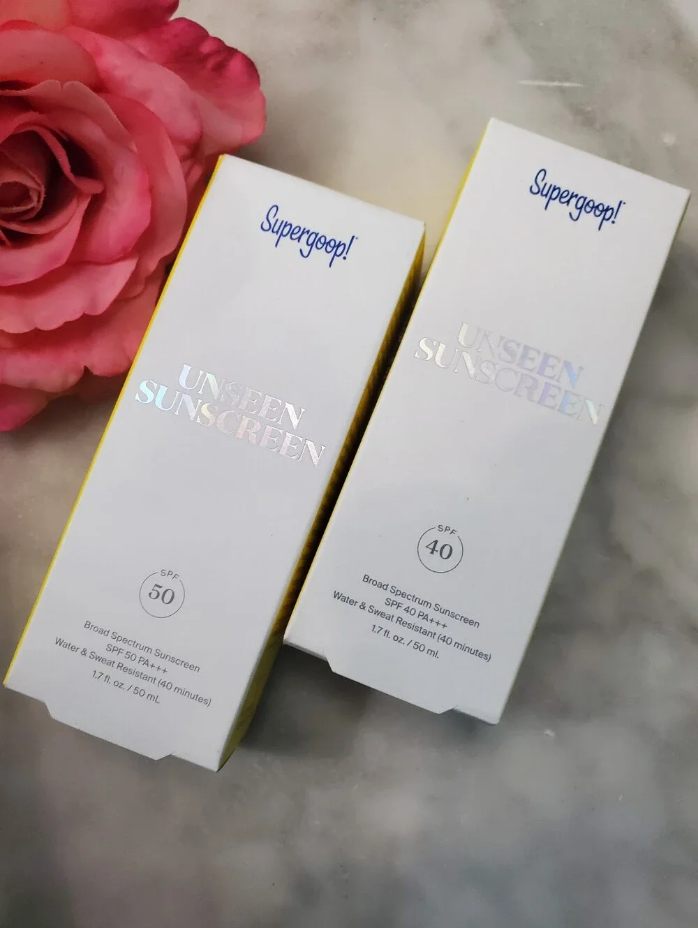 Supergoop! Unseen Sunscreen SPF 40 - New In Box (2 Pack)